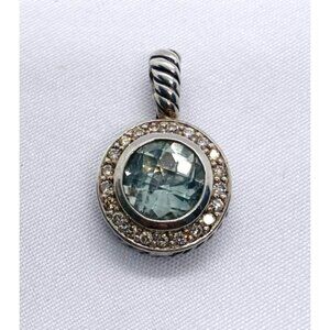 David Yurman Cerise Pendant Enhancer 21.5mm